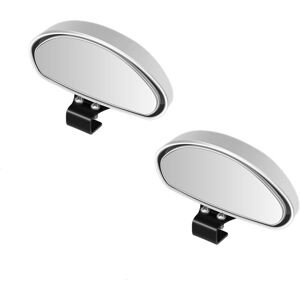 Piece Rearview Mirror, Blind Spot Mirror, Silver, Complete Car Mirror - Convex Mirror, Adjustable Angle Ymyny Piece Rearview Mirror, Blind Spot Mirror, Silver, Complete Car Mirror - Convex Mirror, Adjustable Angle Ymyny