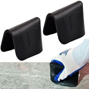 CSPARKV Pieces Caulk Finisher, Hand Held Caulking Tool for Smoothing Grout Scraper, Caulking Tool Set for Bathroom Kitchen Tile (Black) CSPARKV Pieces Caulk Finisher, Hand Held Caulking Tool for Smoothing Grout Scraper, Caulking Tool Set for Bathroom Kitchen Tile (Black)