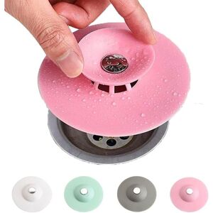 IKODM Pieces Drain Stopper, Silicone Drain Stopper, Kitchen Sink Stopper, Silicone Shower Drain Stopper, Used in Kitchen or Bathroom IKODM Pieces Drain Stopper, Silicone Drain Stopper, Kitchen Sink Stopper, Silicone Shower Drain Stopper, Used in Kitchen or Bathroom