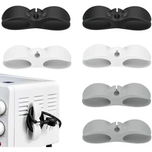 LINGHHANG 6 Pieces Electrical Wire Organizer, Kitchen Cord Winder Cord Holder Organizer for Cables Appliances Blenders Coffee Maker LINGHHANG 6 Pieces Electrical Wire Organizer, Kitchen Cord Winder Cord Holder Organizer for Cables Appliances Blenders Coffee Maker