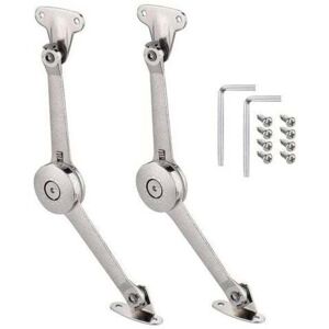 MUMU Pieces Furniture Cabinet Door Lift Support, Strong Standard Hinge Flap and Flap Fittings, Retaining Lid for Kitchen Cabinet, Door, Cupboard, Toy Box MUMU Pieces Furniture Cabinet Door Lift Support, Strong Standard Hinge Flap and Flap Fittings, Retaining Lid for Kitchen Cabinet, Door, Cupboard, Toy Box