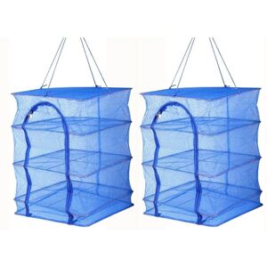 Tlily - Pieces Series Foldable 4 Layers Drying Rack for Vegetables Fish Dishes Hanging Net Hanging Rack Tlily - Pieces Series Foldable 4 Layers Drying Rack for Vegetables Fish Dishes Hanging Net Hanging Rack