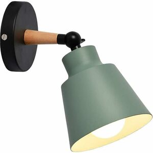 ROSE PinkModern Interior Wall Light Scandinavian Design in Wood and Iron, Wall Sconce for Bedroom Bedside Living Room Decoration Bathroom Kitchen Wall ROSE PinkModern Interior Wall Light Scandinavian Design in Wood and Iron, Wall Sconce for Bedroom Bedside Living Room Decoration Bathroom Kitchen Wall