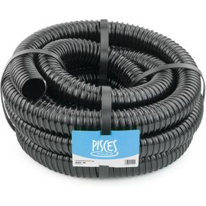 Pisces - 5 Metres Of 50mm Corrugated Flexible Black Pond Hose Pipe Pisces - 5 Metres Of 50mm Corrugated Flexible Black Pond Hose Pipe