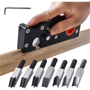 YMYNY Planer7cutters) Chamfer Planer, Angle Planer for Carpentry, Hand Planer for Woodworking, Wood Chamfering and Cutting Planer mumu YMYNY Planer7cutters) Chamfer Planer, Angle Planer for Carpentry, Hand Planer for Woodworking, Wood Chamfering and Cutting Planer mumu
