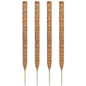 Tlily - Plant Support Moss Pole Coir Climbing Stakes Bendable Extension for Indoor Monstera Climbing Plant Garden 60CM Tlily - Plant Support Moss Pole Coir Climbing Stakes Bendable Extension for Indoor Monstera Climbing Plant Garden 60CM