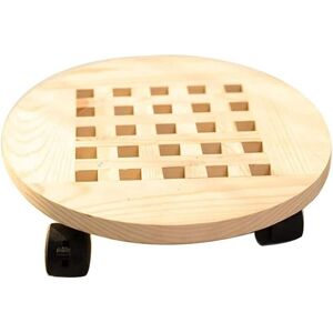 Tinor - Plant Trolley, 30cm Pot Stands with Wheels, Plant Pot Holder, Carbonized, Corrosion Resistant, Waterproof, for Indoor Outdoor Garden Tinor - Plant Trolley, 30cm Pot Stands with Wheels, Plant Pot Holder, Carbonized, Corrosion Resistant, Waterproof, for Indoor Outdoor Garden