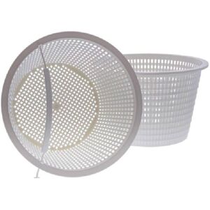 SJQKA Plastic Replacement Pool Skimmer Basket (2 Pack) - Removes Leaves and Debris - Height: 8 inches SJQKA Plastic Replacement Pool Skimmer Basket (2 Pack) - Removes Leaves and Debris - Height: 8 inches