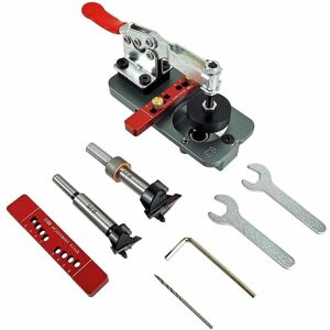 FLITI Pocket Holes Mud Holes Shop Hinge Smock 35mm Cabinet Hinge Jig Drill Hole Punch Perceives Drilling Hinge Hinge Holes Hole Opener 8pcs FLITI Pocket Holes Mud Holes Shop Hinge Smock 35mm Cabinet Hinge Jig Drill Hole Punch Perceives Drilling Hinge Hinge Holes Hole Opener 8pcs