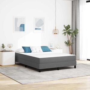 Vidaxl - Bed Mattress with Mattress Light Grey 140 x 190 cm Fabric Vidaxl - Bed Mattress with Mattress Light Grey 140 x 190 cm Fabric