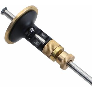 TRIMEC Pointe à tracer pour le travail du bois de style européen, jauge de précision, outil de dessin de lignes parallèles à lame en carbure 226cm (Argent) TRIMEC Pointe à tracer pour le travail du bois de style européen, jauge de précision, outil de dessin de lignes parallèles à lame en carbure 226cm (Argent)