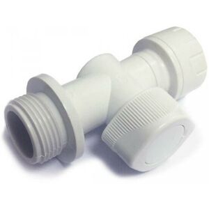 Polypipe - PolyPlumb PB5915 Shut Off Valve Hot Cold 15mm x 15mm - Single Polypipe - PolyPlumb PB5915 Shut Off Valve Hot Cold 15mm x 15mm - Single