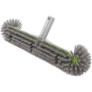 GROOFOO Pool Cleaning Brush Head Plastic Nylon Bristles Prevent Scratch Swimming Pool Wall Tile Brush for Wall Ponds Hot Tubs GROOFOO Pool Cleaning Brush Head Plastic Nylon Bristles Prevent Scratch Swimming Pool Wall Tile Brush for Wall Ponds Hot Tubs