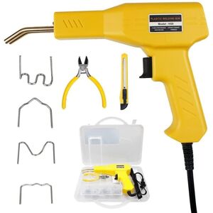 ANPVIZ Portable 50W Plastic Welder, Plastic Welding Gun, Handheld Welder, Hot Stapler for PVC Car Bumper Welding Machine, EU Plug ANPVIZ Portable 50W Plastic Welder, Plastic Welding Gun, Handheld Welder, Hot Stapler for PVC Car Bumper Welding Machine, EU Plug