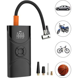 Linghhang - Portable Air Compressor for Tire Inflator, 150PSI Air Pump with Digital Display Pressure Gauge and Flashlight, Built-in 9000mAh Battery, Linghhang - Portable Air Compressor for Tire Inflator, 150PSI Air Pump with Digital Display Pressure Gauge and Flashlight, Built-in 9000mAh Battery,