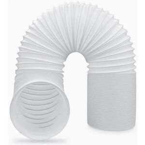 AlwaysH Portable Air Conditioner Hose, Soft PVC, Diameter 130mm, Length 1.5m, Perfect For Air Conditioning Systems, Tumble Dryers And Extractor Hoods AlwaysH Portable Air Conditioner Hose, Soft PVC, Diameter 130mm, Length 1.5m, Perfect For Air Conditioning Systems, Tumble Dryers And Extractor Hoods