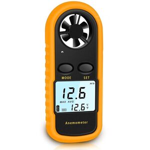 WOIYIC Portable Anemometer, High-Precision Digital Anemometer (±5%) with LCD Backlight, Portable Anemometer for Outdoor Use, HAVC, Drones WOIYIC Portable Anemometer, High-Precision Digital Anemometer (±5%) with LCD Backlight, Portable Anemometer for Outdoor Use, HAVC, Drones