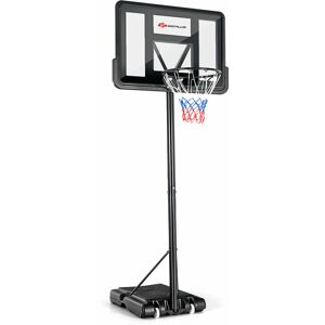 Costway - Portable Basketball Hoop for Both Youth and Adults Height Adjustable 1.35-3.05m Costway - Portable Basketball Hoop for Both Youth and Adults Height Adjustable 1.35-3.05m