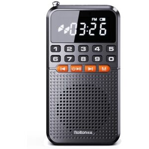 Tlily - Portable fm Mini Radio Dual Antenna Pocket Receiver Bluetooth Speaker tf Card Music Player with led Flashlight Tlily - Portable fm Mini Radio Dual Antenna Pocket Receiver Bluetooth Speaker tf Card Music Player with led Flashlight