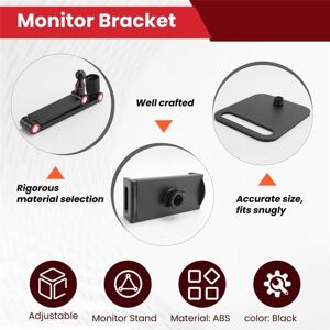 Tlily - Portable Monitor Stand Adjustable 360° Swivel Bracket Tablet Holder Compatible with Desktop Clamp Tlily - Portable Monitor Stand Adjustable 360° Swivel Bracket Tablet Holder Compatible with Desktop Clamp