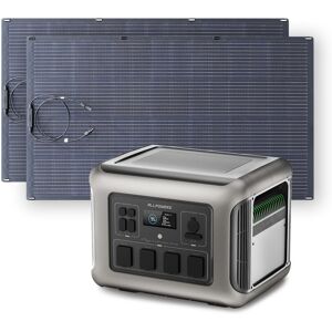 ALLPOWERS Portable Power Station, Solar Generator 2016Wh LiFePO4 with 2Pcs 200W Flexible Monocrystalline Solar Panel for rv, Home Backup, Emergency, Outdoor ALLPOWERS Portable Power Station, Solar Generator 2016Wh LiFePO4 with 2Pcs 200W Flexible Monocrystalline Solar Panel for rv, Home Backup, Emergency, Outdoor