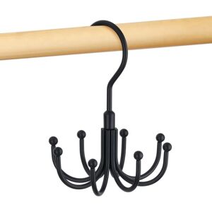 Groofoo - Porte Ceinture pour Placard, Rotatif en Métal, Gain De Place, Rangement Ceinture, Porte Cravate, Capacité Maximale De 24 Ceintures, Noir, 1 Groofoo - Porte Ceinture pour Placard, Rotatif en Métal, Gain De Place, Rangement Ceinture, Porte Cravate, Capacité Maximale De 24 Ceintures, Noir, 1