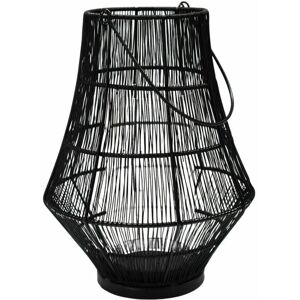 Ivyline - Portofino Curve Wirework Lantern - Mild Steel/Glass - L23 x W23 x H30 cm - Black Ivyline - Portofino Curve Wirework Lantern - Mild Steel/Glass - L23 x W23 x H30 cm - Black