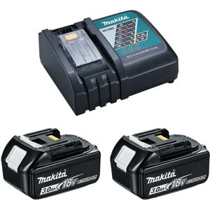 Power Set Makita 2 x 18V 3,0 Ah + DC18RC) Power Set Makita 2 x 18V 3,0 Ah + DC18RC)