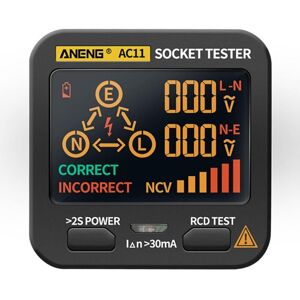 Tinor - Power Socket Tester, Outlet Tester, Digital Circuit Breaker Finder, Electric Circuit Polarity Voltage Detector with Voltage Display, Tinor - Power Socket Tester, Outlet Tester, Digital Circuit Breaker Finder, Electric Circuit Polarity Voltage Detector with Voltage Display,