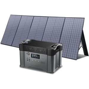 ALLPOWERS S2000 Pro MPPT Solar Generator with 1 400W Folable Solar Panel Included, 2400W 1500wh Portable Power Station, Solar Mobile Battery Pack for ALLPOWERS S2000 Pro MPPT Solar Generator with 1 400W Folable Solar Panel Included, 2400W 1500wh Portable Power Station, Solar Mobile Battery Pack for