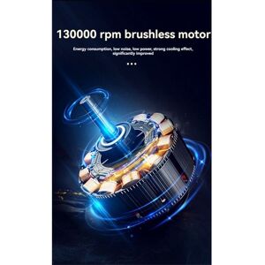 TLILY Powerful Turbo Blower Fan Air Duster Kit High-Speed Electric130000RPM for Car Computer Keyboard b TLILY Powerful Turbo Blower Fan Air Duster Kit High-Speed Electric130000RPM for Car Computer Keyboard b