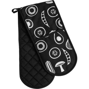Besa Black Double Oven Glove - Premier Housewares Besa Black Double Oven Glove - Premier Housewares
