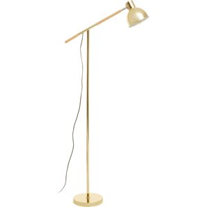 Premier Housewares - Interiors by Premier Shiny Brass Adjustable Floor Lamp, Convenient Office Lamp, Space-Saver Lamp, Rotating Bedroom Lamp Premier Housewares - Interiors by Premier Shiny Brass Adjustable Floor Lamp, Convenient Office Lamp, Space-Saver Lamp, Rotating Bedroom Lamp