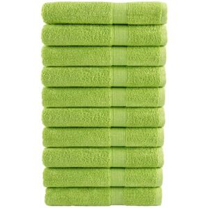 vidaXL SOLUND Sauna Towels - 10 pcs - Apple Green - 80x200 cm - Hygienic & Absorbent vidaXL SOLUND Sauna Towels - 10 pcs - Apple Green - 80x200 cm - Hygienic & Absorbent