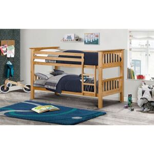 Marlborough - Premium Pine Finish Shaker Style Bunk Bed 2 x 3ft (90cm) Marlborough - Premium Pine Finish Shaker Style Bunk Bed 2 x 3ft (90cm)