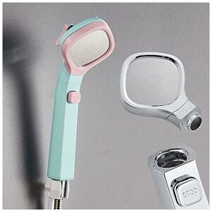 Héloise - Premium Pressurized Shower Head, Hand Detachable Shower Sprayer with 4 Modes Premium Bathroom (1 pcs, Pink) Héloise - Premium Pressurized Shower Head, Hand Detachable Shower Sprayer with 4 Modes Premium Bathroom (1 pcs, Pink)