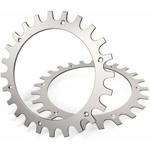 IKODM Premium Stainless Steel Spikes for Worx Landroid Lawn Mower Model s/m 2mm Thickness, Improved Traction - Polished Deburring - Wheel Diameter: 205mm IKODM Premium Stainless Steel Spikes for Worx Landroid Lawn Mower Model s/m 2mm Thickness, Improved Traction - Polished Deburring - Wheel Diameter: 205mm