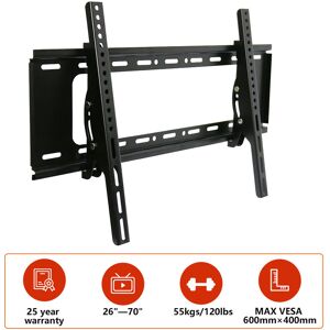 Greenbay - Premium tv Wall Bracket Mount with Tilting Action for 26'-70' 3D led lcd Screens - Universal & VESA/600 Max Greenbay - Premium tv Wall Bracket Mount with Tilting Action for 26'-70' 3D led lcd Screens - Universal & VESA/600 Max