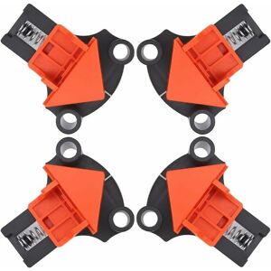 Trimec - Presses D'angles,90 Degrés à Angle Droit Pince, 4Pcs Machoire Etau D'Angle Reglable à Bois Ensemble,pince de soudage d'angle Trimec - Presses D'angles,90 Degrés à Angle Droit Pince, 4Pcs Machoire Etau D'Angle Reglable à Bois Ensemble,pince de soudage d'angle