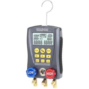 Tlily - Pressure Gauge Refrigeration Digital Vacuum Manifold Tester Meter hvac Temperature Tlily - Pressure Gauge Refrigeration Digital Vacuum Manifold Tester Meter hvac Temperature