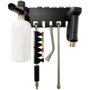 TLILY Pressure Washer Holder, Accessories Storage for Foam , Nozzle Tips and Extension TLILY Pressure Washer Holder, Accessories Storage for Foam , Nozzle Tips and Extension