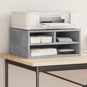 Vidaxl - Printer Stand Concrete Grey 49x40x22,5 cm Engineered Wood Vidaxl - Printer Stand Concrete Grey 49x40x22,5 cm Engineered Wood