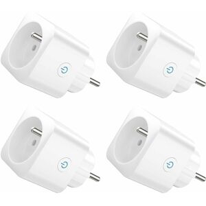Euritecsa - Prise Connectée WiFi, Prise Alexa Programmable, Compatible avec Alexa/Google Home, Smart Life app, Suivi de Consommation, Contrôler le Euritecsa - Prise Connectée WiFi, Prise Alexa Programmable, Compatible avec Alexa/Google Home, Smart Life app, Suivi de Consommation, Contrôler le