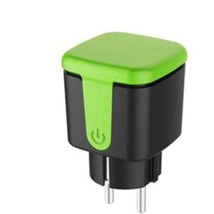 SERBIA Prise Intelligente ExtéRieure, Prise Intelligente à TéLéCommande WiFi 16A avec Fonction de Surveillance de L'Alimentation, pour Prise Tuya Smart Life SERBIA Prise Intelligente ExtéRieure, Prise Intelligente à TéLéCommande WiFi 16A avec Fonction de Surveillance de L'Alimentation, pour Prise Tuya Smart Life