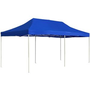 vidaXL Garden Furniture Set - Folding Party Tent - Blue - Garden Furniture Set vidaXL Garden Furniture Set - Folding Party Tent - Blue - Garden Furniture Set