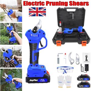 Dayplus - Professional Pruner Shears Cordless Electric Secateurs Branch Pruner 2 Batteries Dayplus - Professional Pruner Shears Cordless Electric Secateurs Branch Pruner 2 Batteries