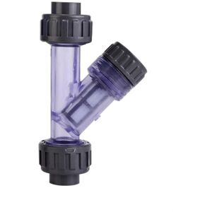 Tinor - pvc Pipe Filter y Type63mm Filter Mesh Aquarium Irrigation pvc Strainer Tubular Filter … (63mm Inner Diameter) Tinor - pvc Pipe Filter y Type63mm Filter Mesh Aquarium Irrigation pvc Strainer Tubular Filter … (63mm Inner Diameter)