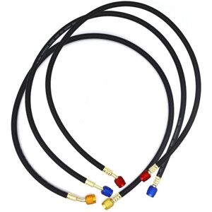 Tlily - R410A 1/4 Inch sae Charging Hose Set hvac Air Condition Refrigerant Charging Hoses for R410A R22 R134A Tlily - R410A 1/4 Inch sae Charging Hose Set hvac Air Condition Refrigerant Charging Hoses for R410A R22 R134A
