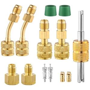 TLILY R410A Mini Split Adapters, with 5/16inch to 1/4inch Male for HVAC TLILY R410A Mini Split Adapters, with 5/16inch to 1/4inch Male for HVAC