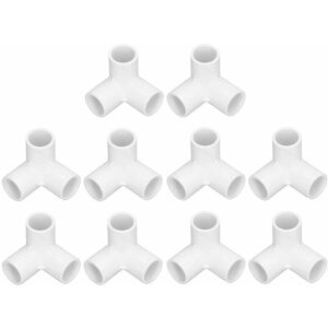 Serbia - Raccord pvc 3 voies, 10 pièces 3 voies en plastique pvc connecteurs de meubles raccords de tuyauterie 20 mm de diamètre intérieur raccord Serbia - Raccord pvc 3 voies, 10 pièces 3 voies en plastique pvc connecteurs de meubles raccords de tuyauterie 20 mm de diamètre intérieur raccord